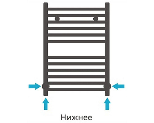 Заказать Полотенцесушитель водяной 600х400 белый матовый Сунержа Модус 30-0250-6040 в магазине сантехники Santeh-Crystal.ru