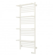 Полотенцесушитель электрический 1200х500 белый матовый МЭМ правый Сунержа Богема с полкой 2.0 30-5209-1250
