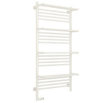 Полотенцесушитель электрический 1200х600 белый глянец МЭМ левый Сунержа Богема с полкой 2.0 12-5208-1260