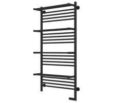 Полотенцесушитель электрический 1200х600 темный титан муар МЭМ правый Сунержа Богема с полкой 2.0 15-5209-1260