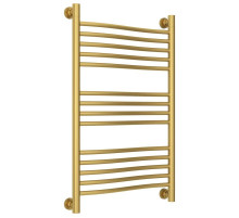 Полотенцесушитель водяной 800х500 золотой матовый Сунержа Флюид+ 032-0222-8050