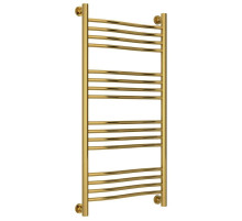 Полотенцесушитель водяной 1000х500 золотой Сунержа Флюид+ 03-0222-1050