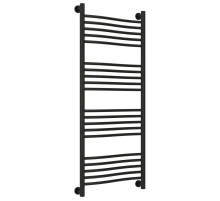 Полотенцесушитель водяной 1200х500 черный матовый Сунержа Флюид+ 31-0222-1250