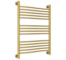 Полотенцесушитель водяной 800х600 золотой матовый Сунержа Флюид+ 032-0222-8060