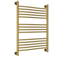 Полотенцесушитель водяной 800х600 состаренная латунь Сунержа Флюид+ 051-0222-8060