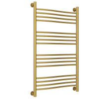 Полотенцесушитель водяной 1000х600 золотой матовый Сунержа Флюид+ 032-0222-1060