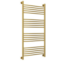 Полотенцесушитель водяной 1200х600 золотой матовый Сунержа Флюид+ 032-0222-1260