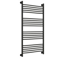 Полотенцесушитель водяной 1200х600 черный матовый Сунержа Флюид+ 31-0222-1260