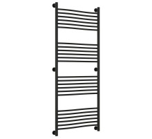 Полотенцесушитель водяной 1500х600 черный матовый Сунержа Флюид+ 31-0222-1560