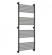 Полотенцесушитель водяной 1500х600 черный матовый Сунержа Флюид+ 31-0222-1560
