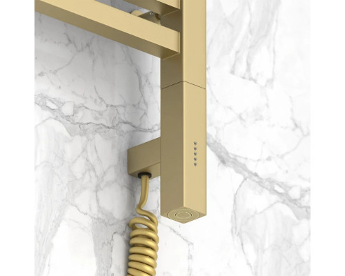 Заказать Полотенцесушитель электрический 800х300 шампань матовая МЭМ левый Сунержа Модус 3.0 022-5700-8030 в магазине сантехники Santeh-Crystal.ru