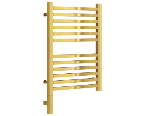 Купить Полотенцесушитель электрический 600х400 золотой МЭМ левый Сунержа Модус 3.0 03-5700-6040 в магазине сантехники Santeh-Crystal.ru