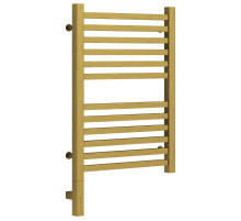 Полотенцесушитель электрический 600х400 состаренная латунь МЭМ левый Сунержа Модус 3.0 051-5700-6040