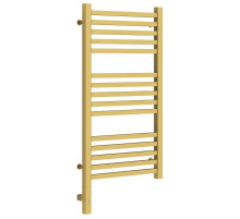 Полотенцесушитель электрический 800х400 золотой матовый МЭМ левый Сунержа Модус 3.0 032-5700-8040