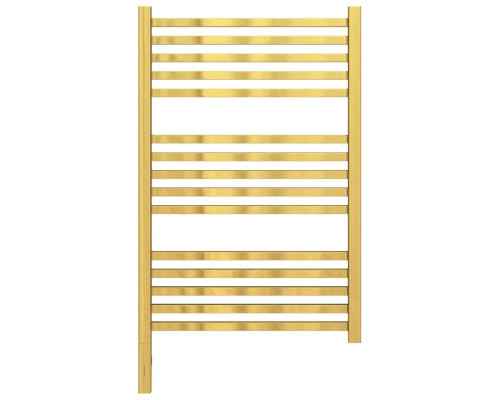 Купить Полотенцесушитель электрический 800х500 золотой МЭМ левый Сунержа Модус 3.0 03-5700-8050 в магазине сантехники Santeh-Crystal.ru