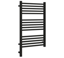 Полотенцесушитель электрический 800х500 черный матовый МЭМ левый Сунержа Модус 3.0 31-5700-8050