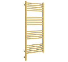 Полотенцесушитель электрический 1200х500 золотой матовый МЭМ левый Сунержа Модус 3.0 032-5700-1250