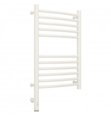 Полотенцесушитель электрический 600х400 белый матовый МЭМ левый, перемычка выгнутая Сунержа Богема 3.0 30-5802-6040