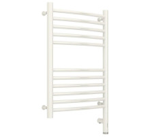 Полотенцесушитель электрический 600х400 белый глянец МЭМ правый, перемычка выгнутая Сунержа Богема 3.0 12-5803-6040