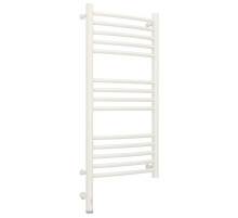 Полотенцесушитель электрический 800х400 белый матовый МЭМ левый, перемычка выгнутая Сунержа Богема 3.0 30-5802-8040