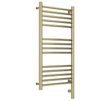 Полотенцесушитель электрический 800х400 шампань МЭМ правый, перемычка прямая Сунержа Богема 3.0 020-5805-8040