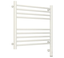 Полотенцесушитель электрический 500х500 белый глянец МЭМ правый, перемычка прямая Сунержа Богема 3.0 12-5805-5050