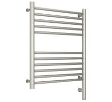 Полотенцесушитель электрический 600х500 сатин МЭМ правый, перемычка прямая Сунержа Богема 3.0 071-5805-6050