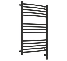 Полотенцесушитель электрический 800х500 темный титан муар МЭМ правый, перемычка выгнутая Сунержа Богема 3.0 15-5803-8050