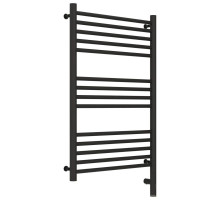 Полотенцесушитель электрический 800х500 темный титан муар МЭМ правый, перемычка прямая Сунержа Богема 3.0 15-5805-8050