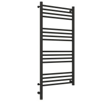 Полотенцесушитель электрический 1000х500 темный титан муар МЭМ левый, перемычка прямая Сунержа Богема 3.0 15-5804-1050