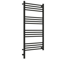 Полотенцесушитель электрический 1000х500 черный матовый МЭМ левый, перемычка прямая Сунержа Богема 3.0 31-5804-1050