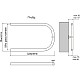 Купить Полотенцесушитель водяной 352х400 Terminus П-образный 4620768881442 в магазине сантехники Santeh-Crystal.ru