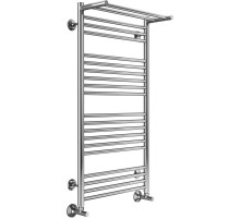 Полотенцесушитель водяной 1010х532 подключение нижнее Terminus Аврора с полкой П20