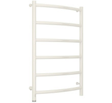 Полотенцесушитель электрический 800х500 белый глянец МЭМ левый Сунержа Галант 4.0 12-0830-8050