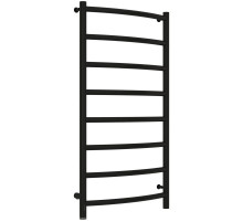Полотенцесушитель электрический 1000х500 черный матовый МЭМ левый Сунержа Галант 4.0 31-0830-1050