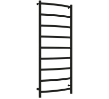 Полотенцесушитель электрический 1200х500 черный матовый МЭМ левый Сунержа Галант 4.0 31-0830-1250