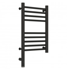 Полотенцесушитель электрический 500х300 темный титан муар МЭМ левый, перемычка прямая Сунержа Богема 3.0 15-5804-5030