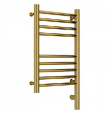 Полотенцесушитель электрический 500х300 золотой МЭМ правый, перемычка прямая Сунержа Богема 3.0 03-5805-5030