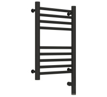 Полотенцесушитель электрический 500х300 темный титан муар МЭМ правый, перемычка прямая Сунержа Богема 3.0 15-5805-5030