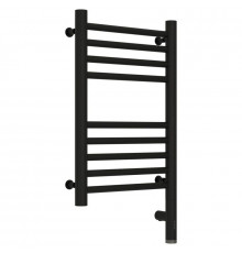Полотенцесушитель электрический 500х300 черный матовый МЭМ правый, перемычка прямая Сунержа Богема 3.0 31-5805-5030
