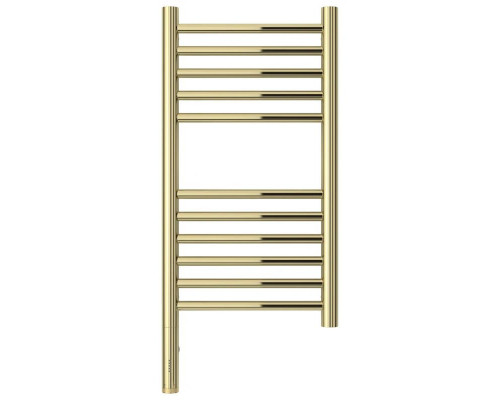 Заказать Полотенцесушитель электрический 600х300 шампань МЭМ левый, перемычка прямая Сунержа Богема 3.0 020-5804-6030 в магазине сантехники Santeh-Crystal.ru