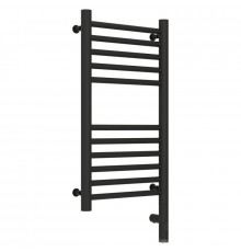 Полотенцесушитель электрический 600х300 темный титан муар МЭМ правый, перемычка прямая Сунержа Богема 3.0 15-5805-6030