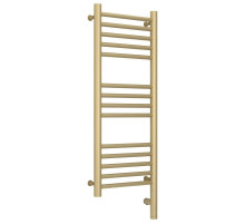 Полотенцесушитель электрический 800х300 шампань матовая МЭМ правый, перемычка прямая Сунержа Богема 3.0 022-5805-8030