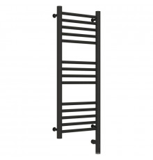 Полотенцесушитель электрический 800х300 темный титан муар МЭМ правый, перемычка прямая Сунержа Богема 3.0 15-5805-8030