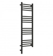 Полотенцесушитель электрический 1000х300 темный титан муар МЭМ левый, перемычка прямая Сунержа Богема 3.0 15-5804-1030