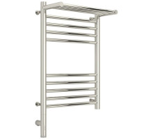 Полотенцесушитель электрический 600х400 МЭМ левый Сунержа Богема с полкой 3.0 00-5806-6040