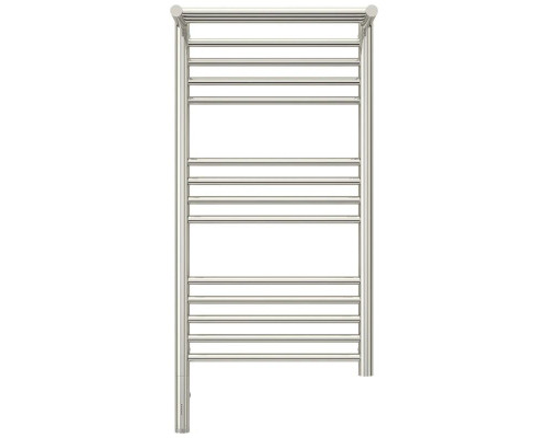 Заказать Полотенцесушитель электрический 800х400 МЭМ левый Сунержа Богема с полкой 3.0 00-5806-8040 в магазине сантехники Santeh-Crystal.ru