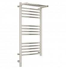 Полотенцесушитель электрический 800х400 МЭМ левый Сунержа Богема с полкой 3.0 00-5806-8040