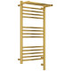 Приобрести Полотенцесушитель электрический 800х400 золотой МЭМ правый Сунержа Богема с полкой 3.0 03-5807-8040 в магазине сантехники Santeh-Crystal.ru
