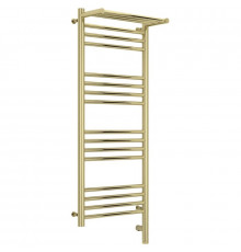 Полотенцесушитель электрический 1000х400 шампань МЭМ правый Сунержа Богема с полкой 3.0 020-5807-1040